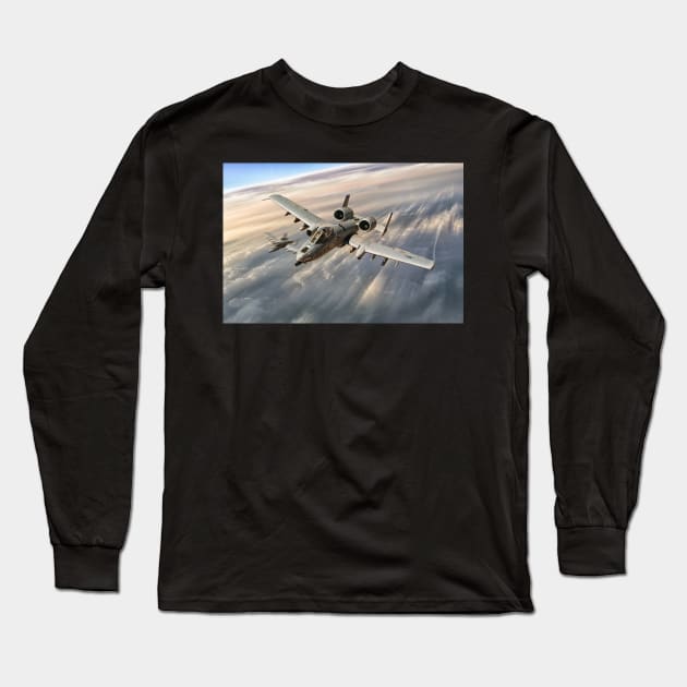 The Hogs Long Sleeve T-Shirt by aviationart